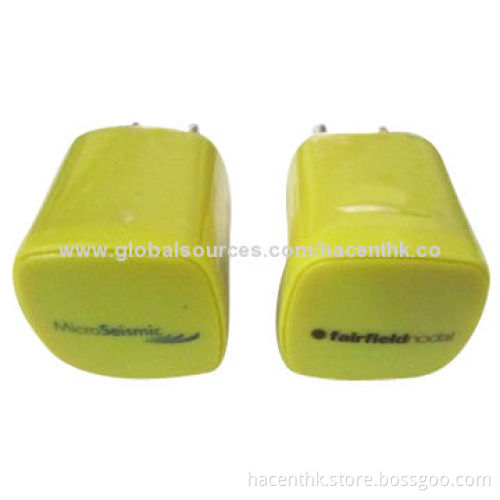 Yellow Berry Mobile Phone Chargers with 5V, 800/600mA Output